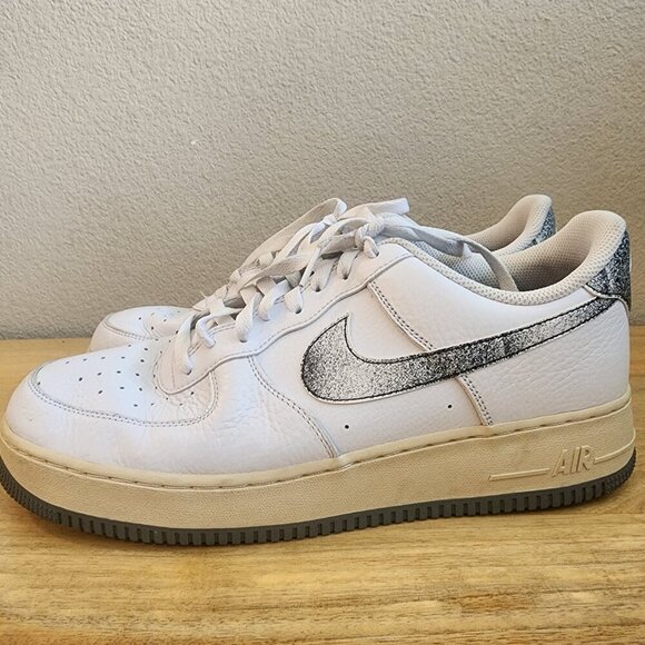 Nike Air Force 1 50 Years Of Hip-Hop White Smoke Grey Men's 12 | DV7183-100 - Picture 6 of 13